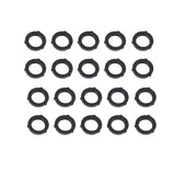 100pcs Silicone Rubber Gasket Rings Leak Proof for Pipe Fittings