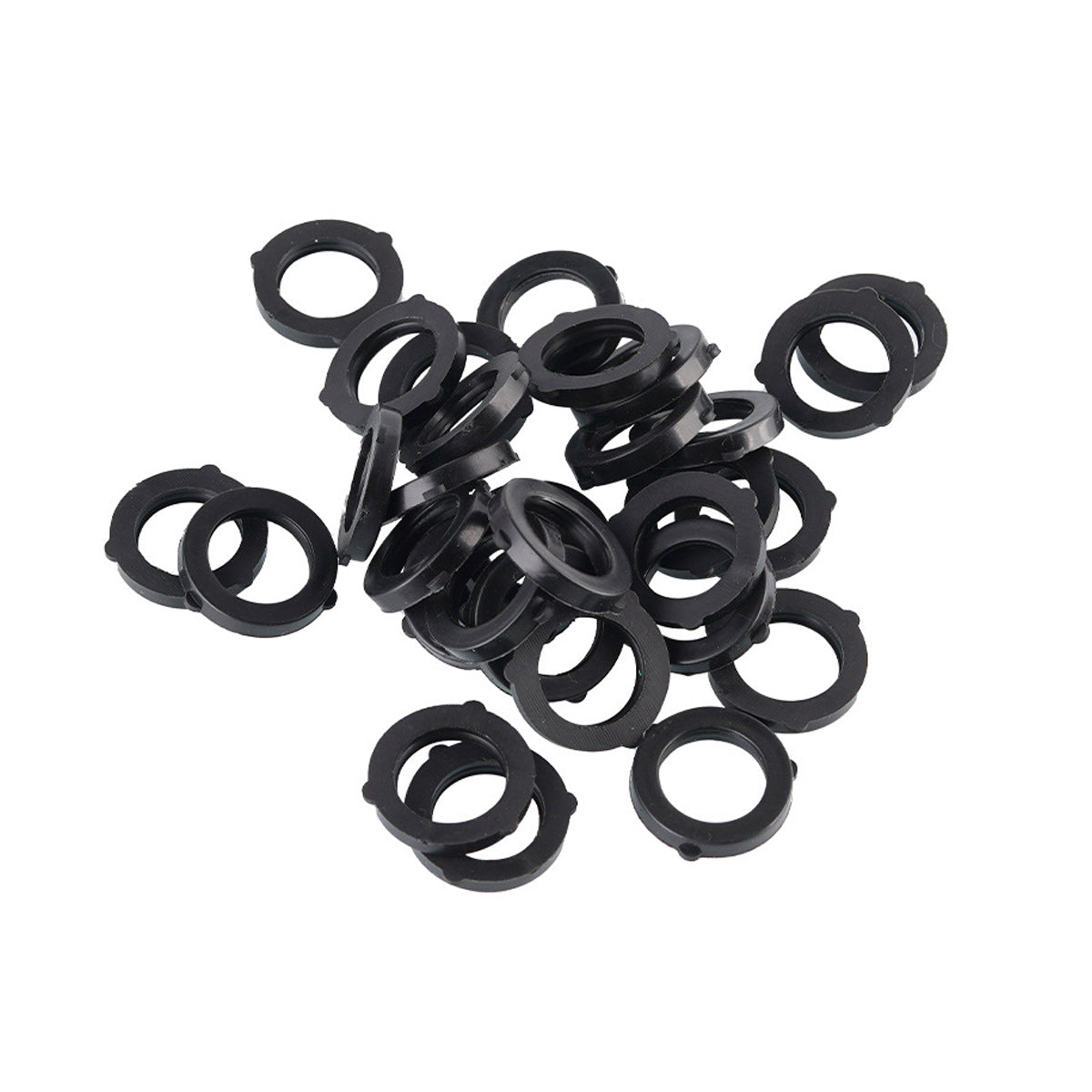 100pcs Silicone Rubber Gasket Rings Leak Proof for Pipe Fittings