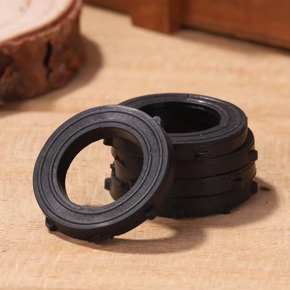 100pcs Silicone Rubber Gasket Rings Leak Proof for Pipe Fittings