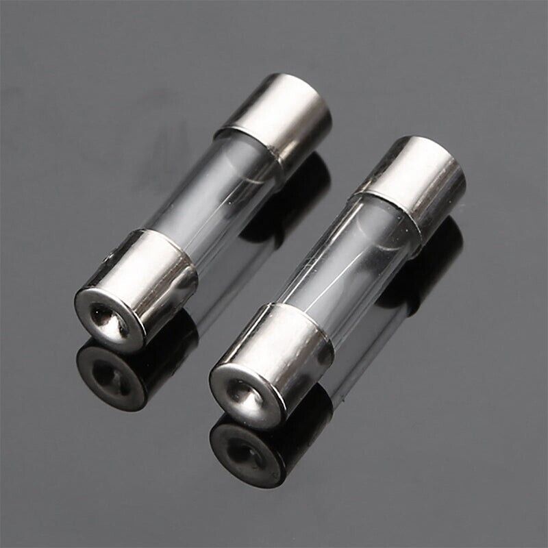 20Pcs M205 Glass Fuse 5mm x 20mm Fast Blow 250V Select 0.5A to 10A