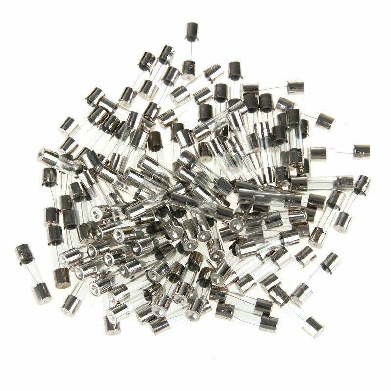 20Pcs M205 Glass Fuse 5mm x 20mm Fast Blow 250V Select 0.5A to 10A