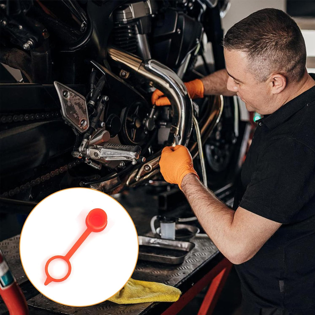 80pcs Grease Nipple Caps M6/M8/M10 Dust-Proof Oil Nozzle Covers