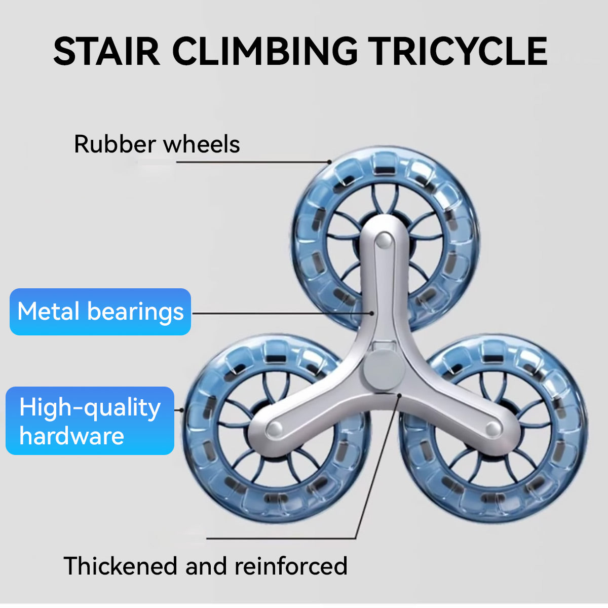 Folding Portable Hand Cart Heavy Duty Transport Trolley 100KG for Warehouse Use