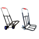 Folding Portable Hand Cart Heavy Duty Transport Trolley 100KG for Warehouse Use
