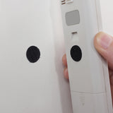 Hook and Loop Self Adhesive Dots Coins Circles Tape Black White