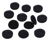 Hook and Loop Self Adhesive Dots Coins Circles Tape Black White