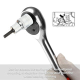 2PCS Car Suspension Strut Spreader Removal Socket Tool Audi VW VAG