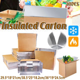 Insulated Carton Cold Chain Packaging Box for Perishable Storage