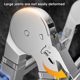 Folding Ladder 3 Step Aluminum Alloy Durable Ladder