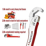 9-45mm Adjustable Magic Wrench Multifunction Quick Grip Universal Spanner