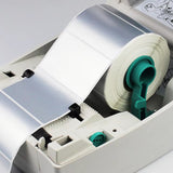 Silver PET Thermal Transfer Labels Waterproof Self Adhesive Sticker Roll