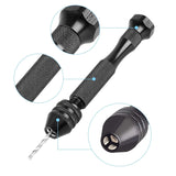 Mini Hand Drill Vise Twist Bits Woodworking Precision 49PCS Set