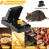 6pcs Reusable Snap Rat Traps Automatic Mouse Catcher Home Control