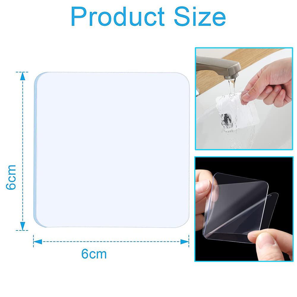 Nano Double Sided Tape Clear Adhesive Traceless Invisible Gel Anti Slip