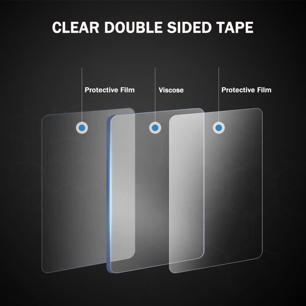 Nano Double Sided Tape Clear Adhesive Traceless Invisible Gel Anti Slip