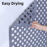 Extra Large Non-Slip Bathroom Mat Anti-Drop Shower Floor Rug Soft Touch