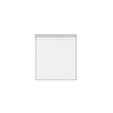 100pcs Self Seal Cellophane Bags Clear Bulk Adhesive Plastic OPP