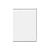 100pcs Self Seal Cellophane Bags Clear Bulk Adhesive Plastic OPP