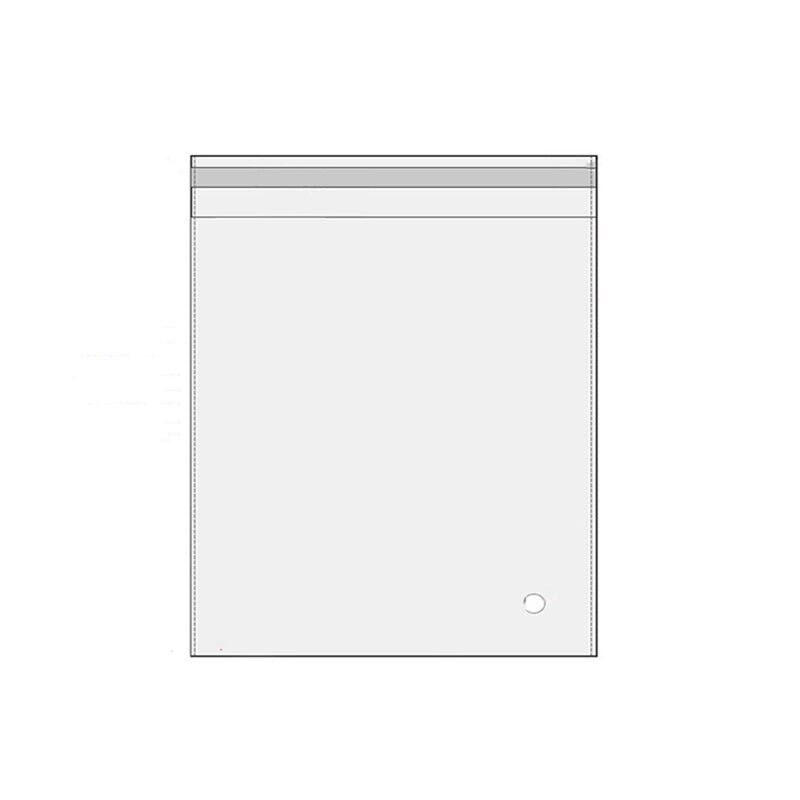 100pcs Self Seal Cellophane Bags Clear Bulk Adhesive Plastic OPP