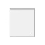 100pcs Self Seal Cellophane Bags Clear Bulk Adhesive Plastic OPP