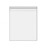 100pcs Self Seal Cellophane Bags Clear Bulk Adhesive Plastic OPP