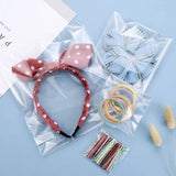 100pcs Self Seal Cellophane Bags Clear Bulk Adhesive Plastic OPP