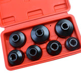 7-Piece Oil Filter Wrench Socket Set for 3/8-In Drive Oil Changes