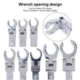 9-Piece Oil Filter Wrench and Socket Ratchet Set for Automotive Maintenance