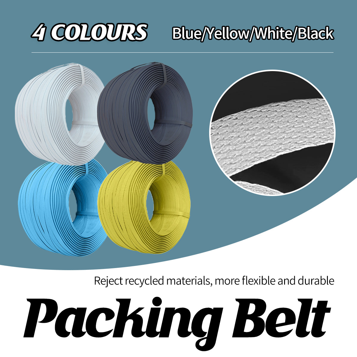 15mm Packing Strap Roll Heavy Duty Plastic Strapping 330m