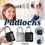 4 Digit Waterproof Combination Padlock for Gate Locker Outdoor