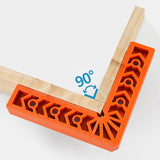 6PCS Right Angle Clamps Woodworking Positioning Squares Corner Tool Set