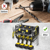 Heavy Duty Wall Mount Power Tool Rack 3 Layer Organizer