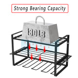 Heavy Duty Wall Mount Power Tool Rack 3 Layer Organizer
