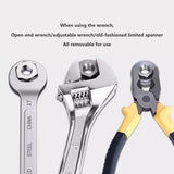 20PCS Angle Grinder Hex Four-Hole Stainless Steel Press Nut Set