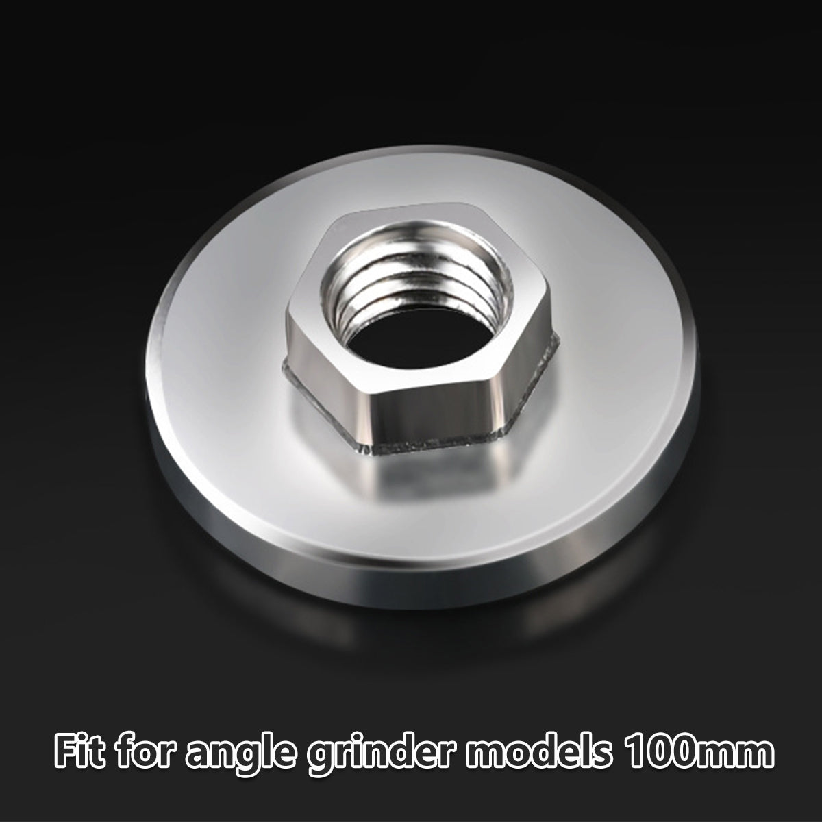 20PCS Angle Grinder Hex Four-Hole Stainless Steel Press Nut Set