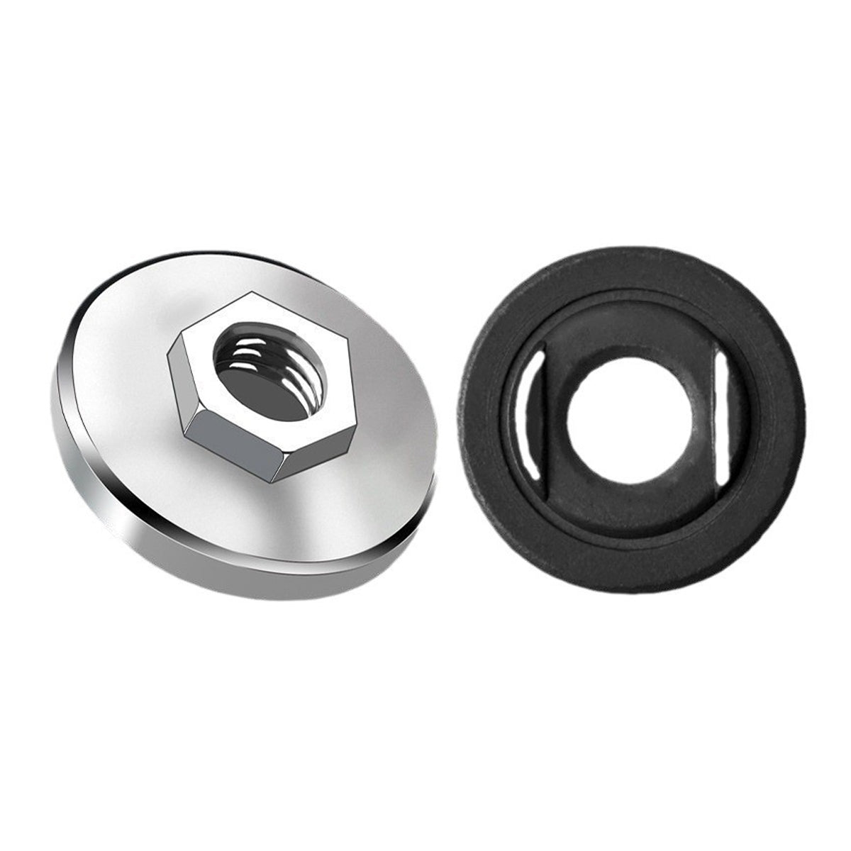 20PCS Angle Grinder Hex Four-Hole Stainless Steel Press Nut Set