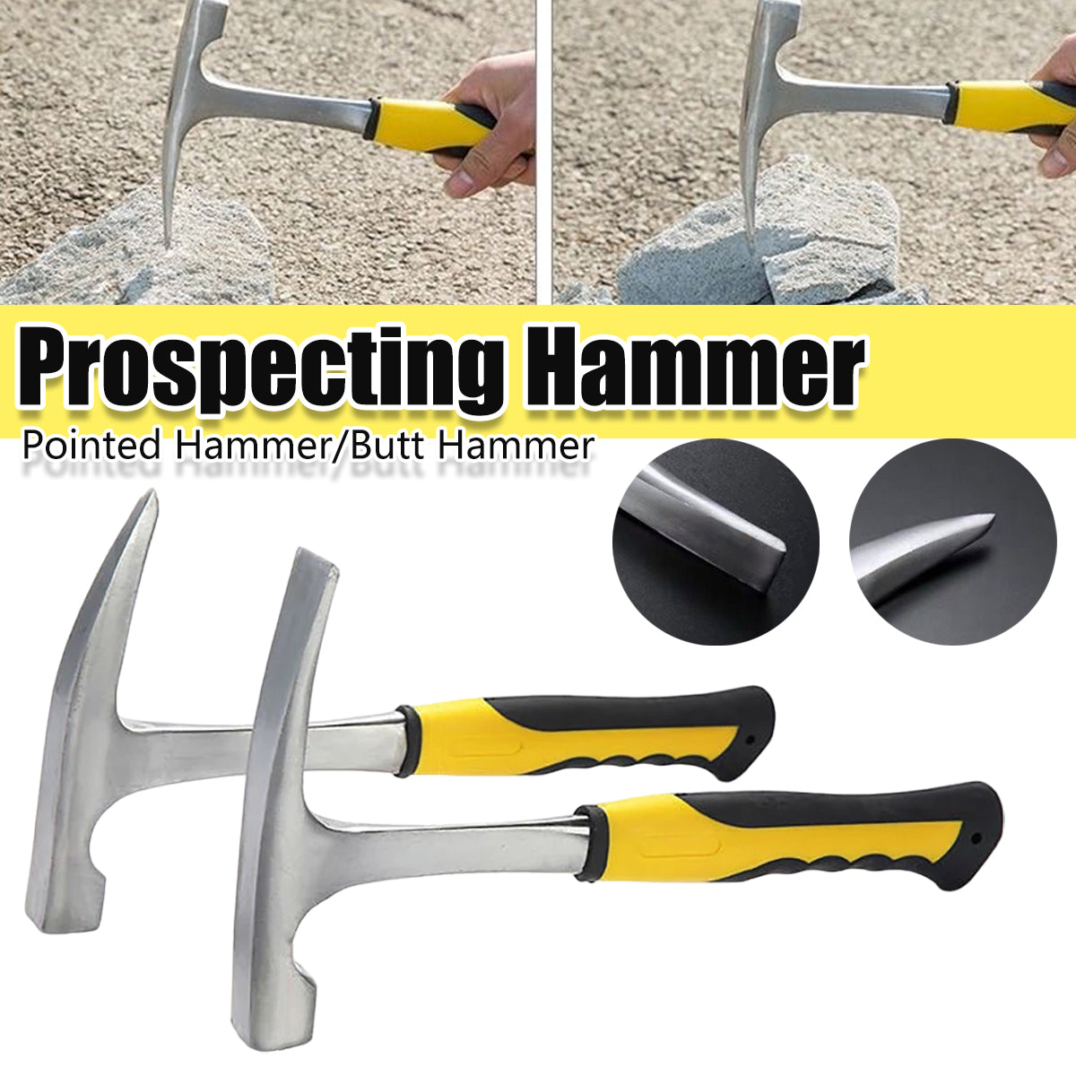 Geological Duck Bill Hammer for Exploration Archaeology