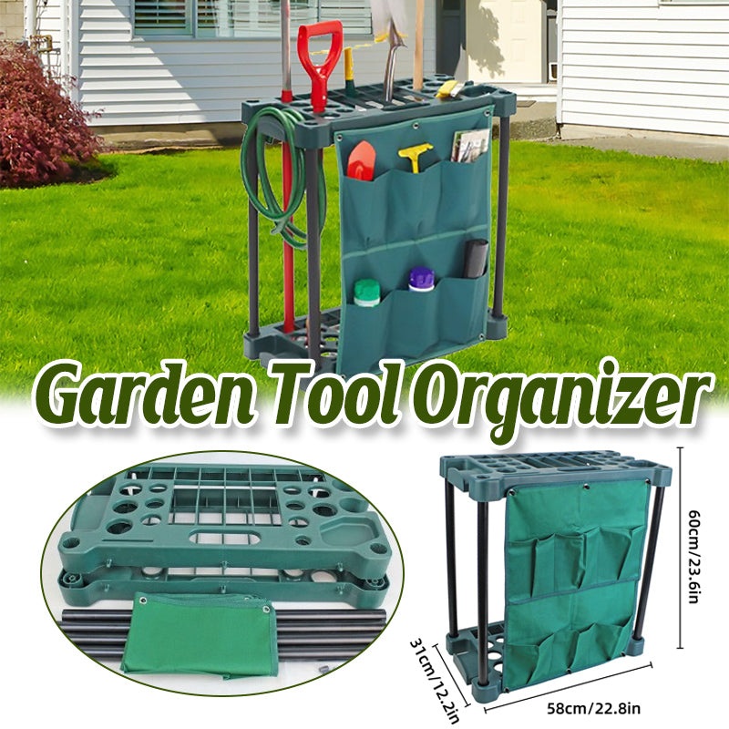 Hacienda Garden Tool Storage Rack Organiser Shed Utility Indoor Outdoor