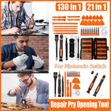 21/130 in 1 Screwdriver Set Multi-Functional Repair Tool