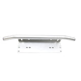 Universal Silver Bullbar Number Plate Mounting Bracket for Driving LED Light Bars