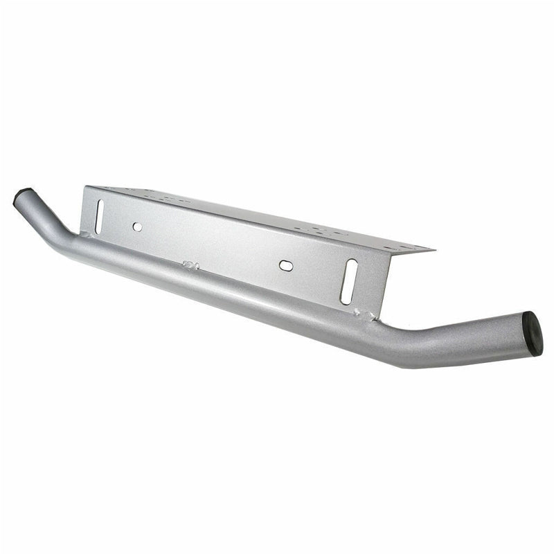Universal Silver Bullbar Number Plate Mounting Bracket for Driving LED Light Bars
