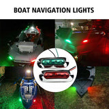 Boat Navigation LED Strip Lights Waterproof 12-24V Red Green