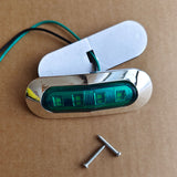 Boat Navigation LED Strip Lights Waterproof 12-24V Red Green