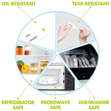 500PCS Writable Adhesive Labels Roll Multi-Purpose Stickers