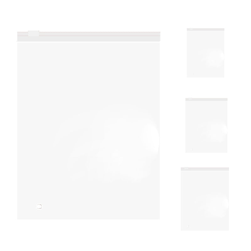 300PCS Zip Lock Plastic Reclosable Resealable Storage Bags