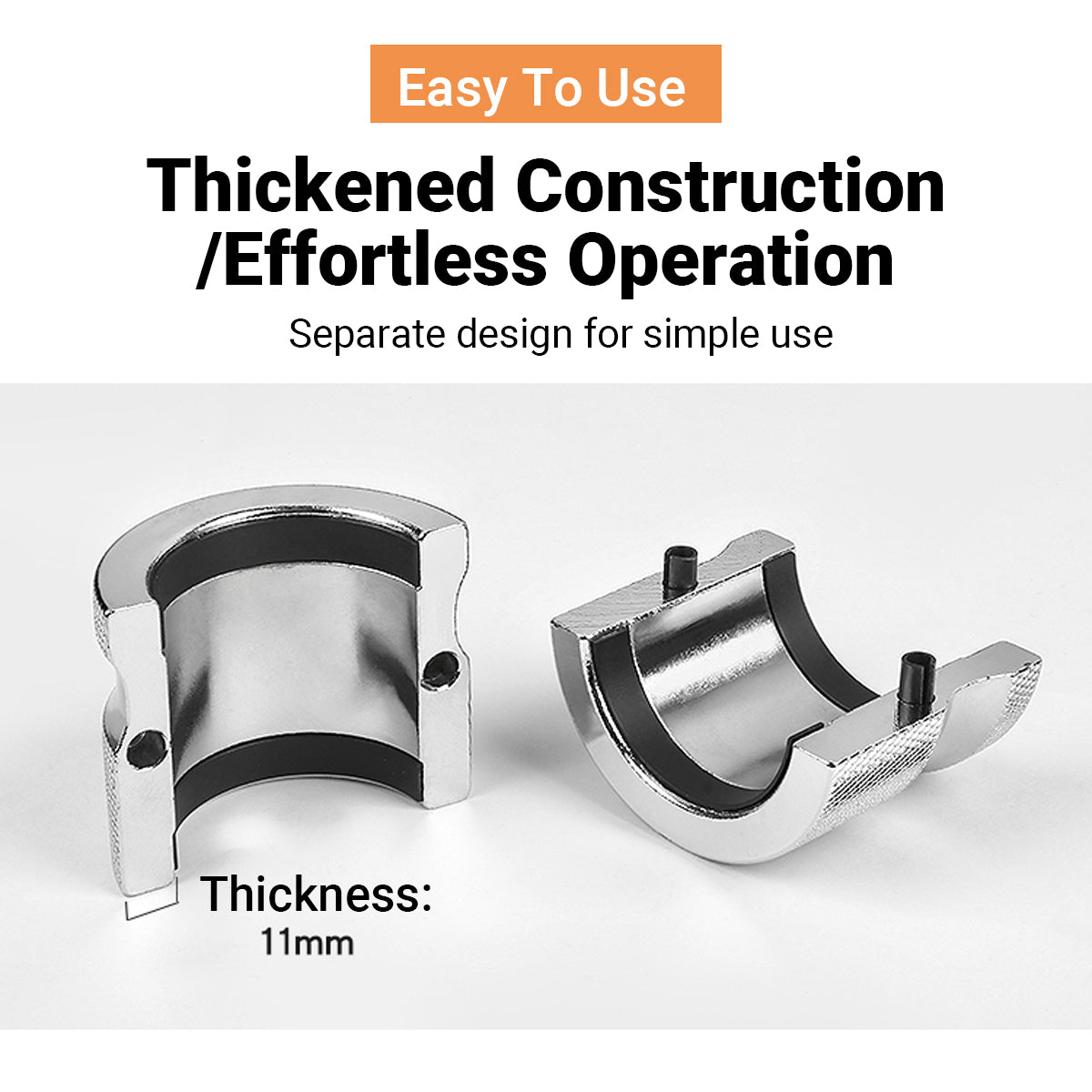 Motorcycle Front Fork Oil Seal Driver Tool Set 39–50mm