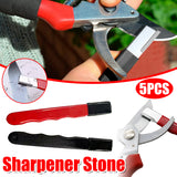 5PCS Handheld Knife Garden Tool Carbide Sharpener Pocket Set