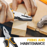 20PCS Home Repair Tool Kit with Wrench Hammer and Bits