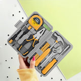 20PCS Home Repair Tool Kit with Wrench Hammer and Bits