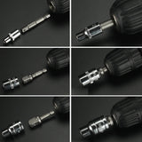 8PCS Hex Shank Socket Adapter Set for Drill Impact Driver
